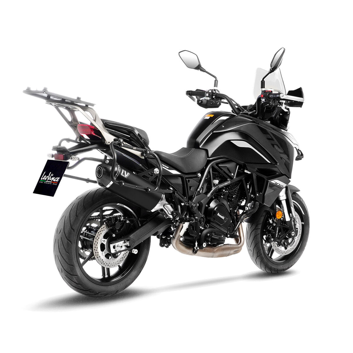 LEOVINCE LV-14 BLACK EDITION SLIP-ON MUFFLER ECE 15624B