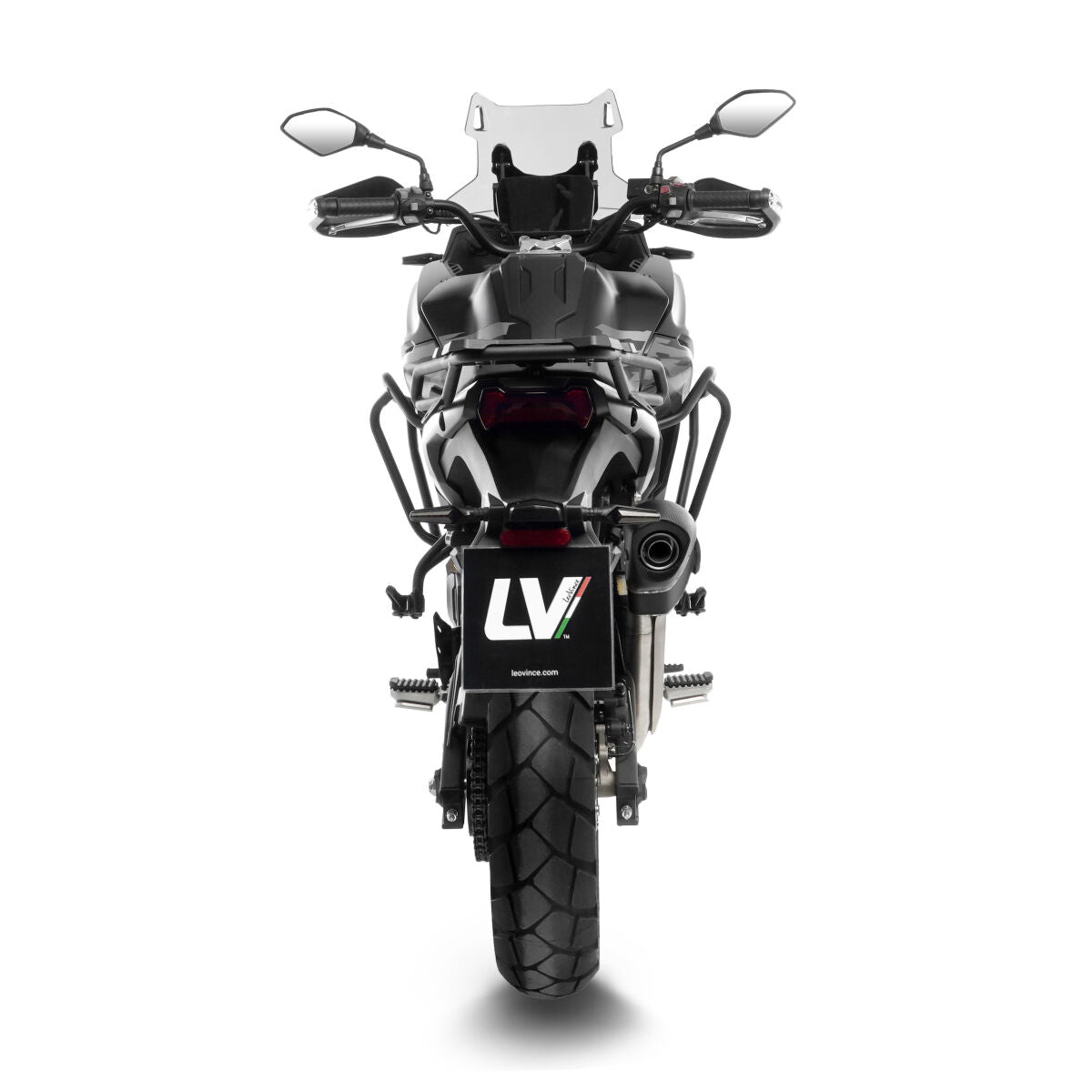 LEOVINCE LV-14 BLACK EDITION SLIP-ON MUFFLER ECE 15636B