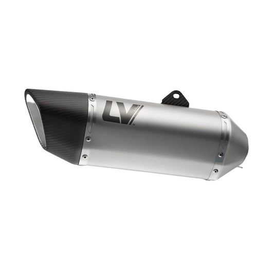 LEOVINCE LV-14R STAINLESS STEEL SLIP-ON MUFFLER ECE 15625