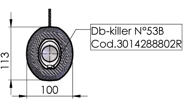 LEOVINCE DB KILLER 53B 3014288802R