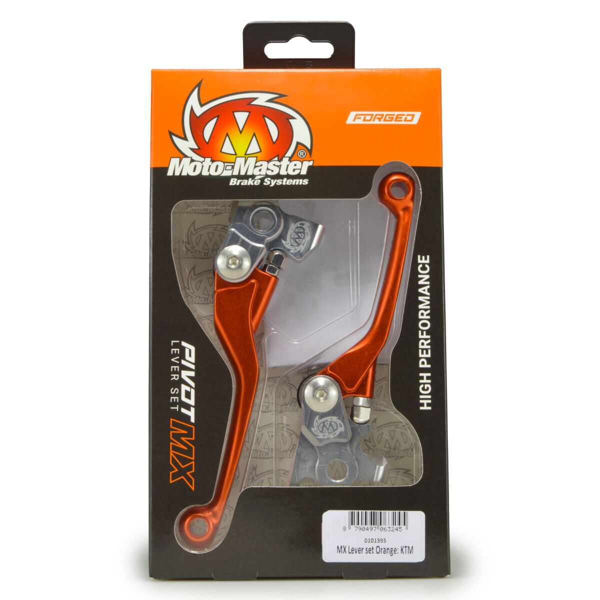 MOTO-MASTER PIVOT LEVER SET ORANGE 101395