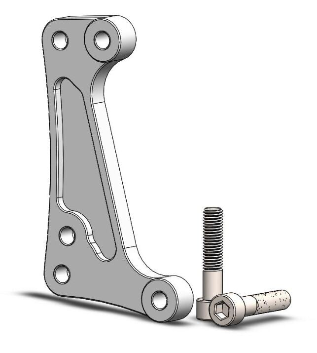 MOTO-MASTER SUPERMOTO RACING CALIPER BRACKET 300MM 211164