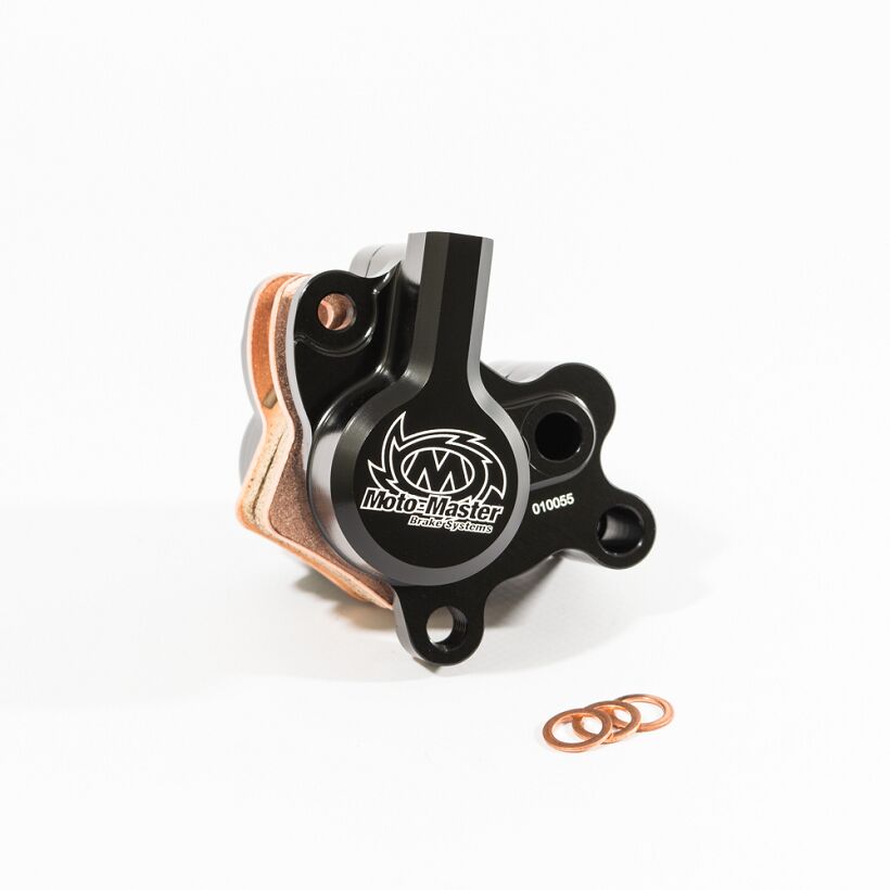MOTO-MASTER BRAKE CALIPER 2-PISTON BLACK 210104
