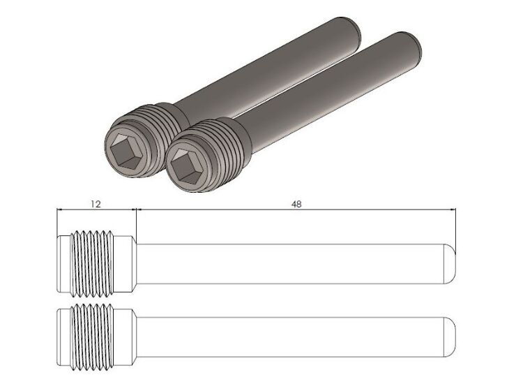 MOTO-MASTER BRAKE PAD PIN 213148