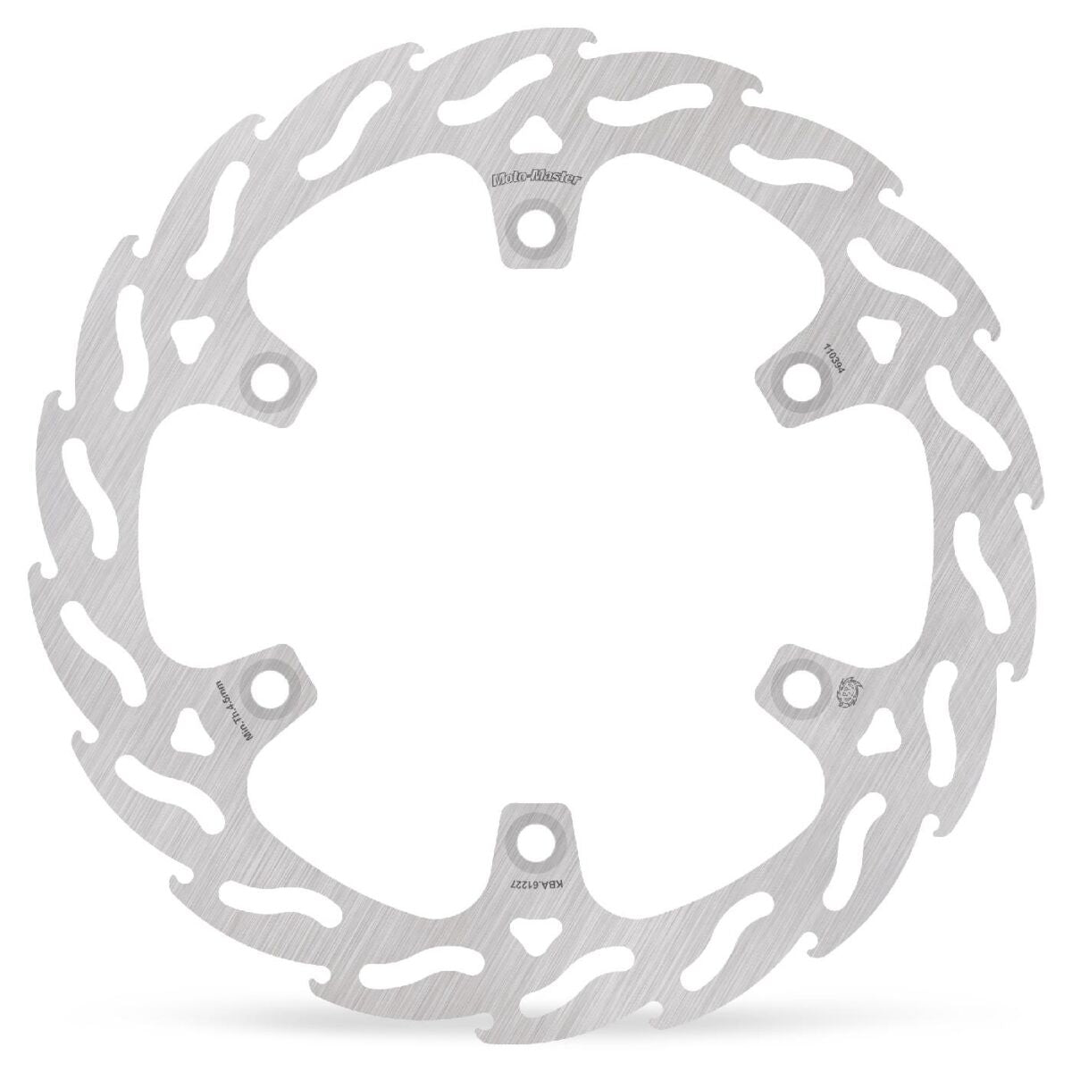 MOTO-MASTER BRAKE ROTOR FIXED FLAME NATURAL 110394