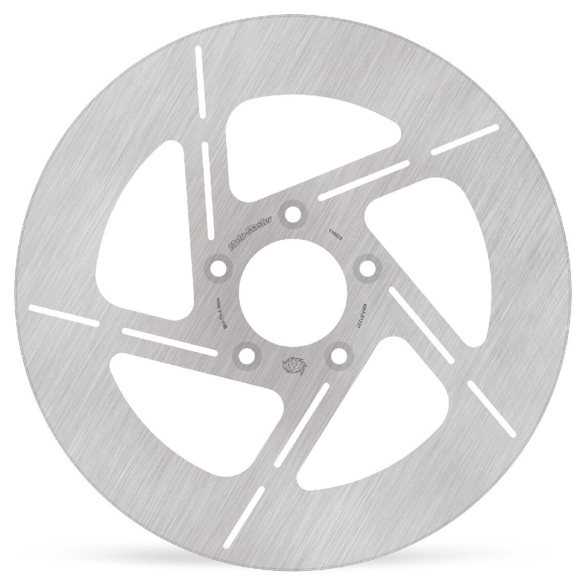 MOTO-MASTER BRAKE ROTOR FIXED TULSA ROUND NATURAL 110625