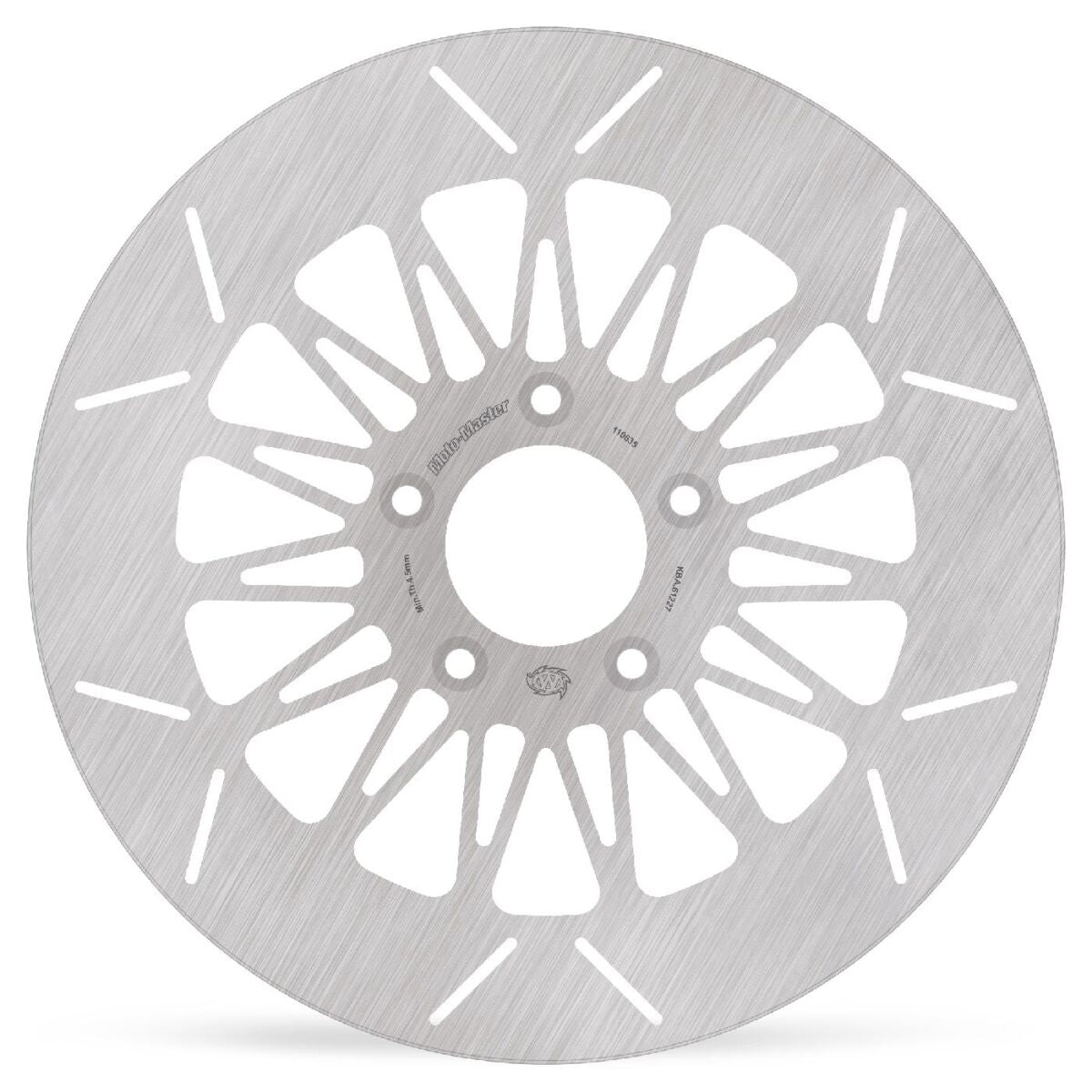MOTO-MASTER BRAKE ROTOR FIXED RIALTO ROUND NATURAL 110635