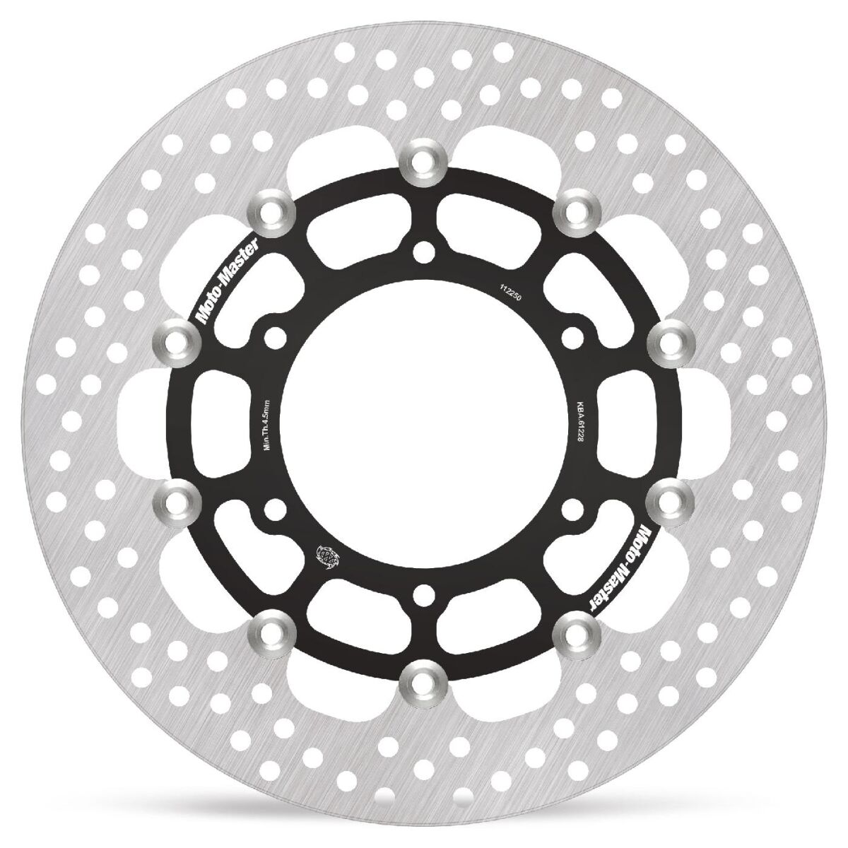 MOTO-MASTER BRAKE ROTOR FLOATING HALO ROUND 112250