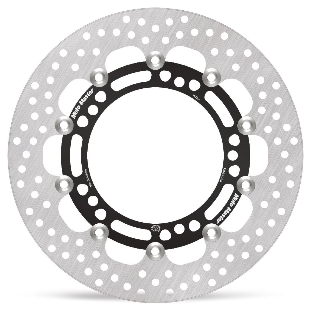 MOTO-MASTER BRAKE ROTOR FLOATING HALO ROUND 112301
