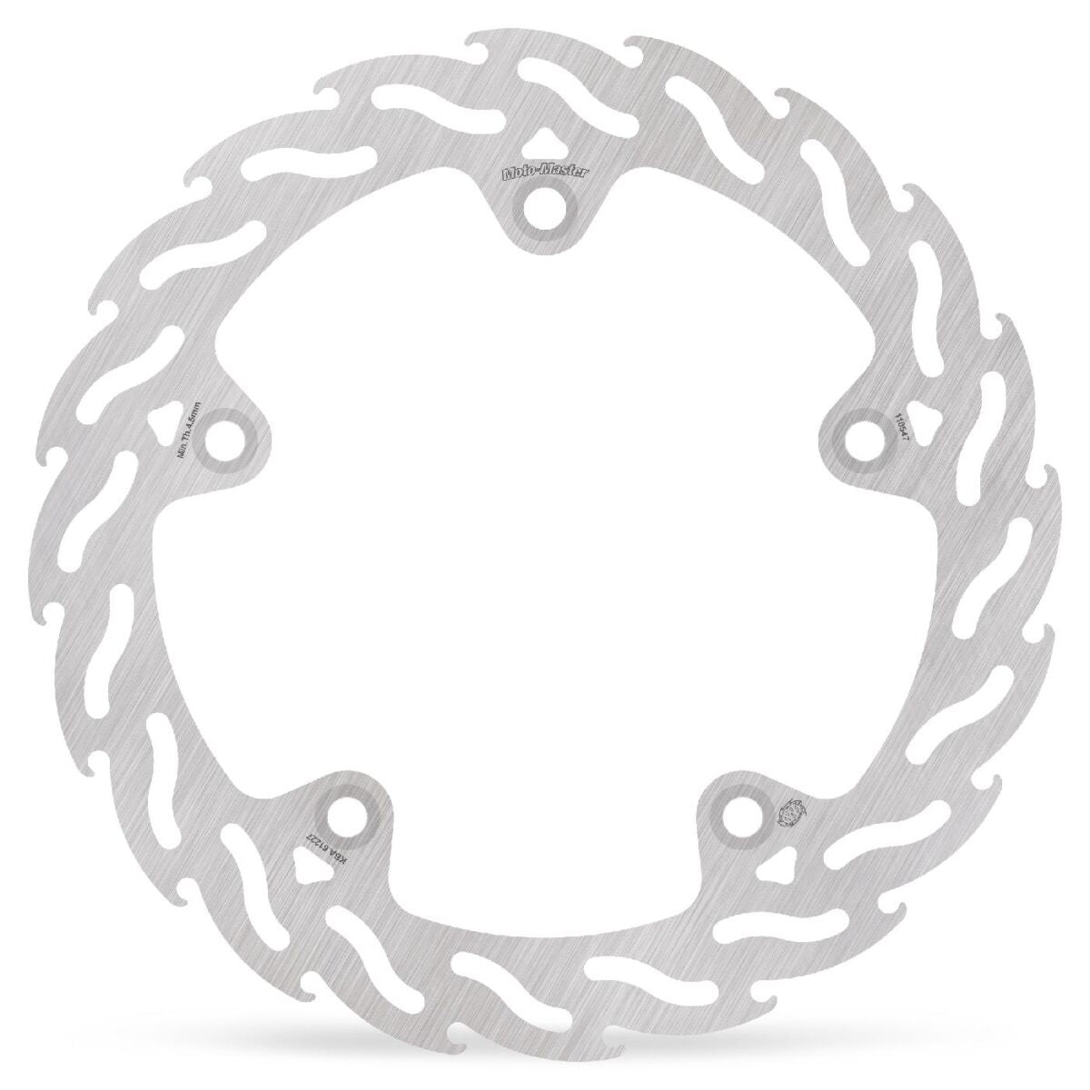 MOTO-MASTER BRAKE ROTOR FIXED FLAME FRONT 110547