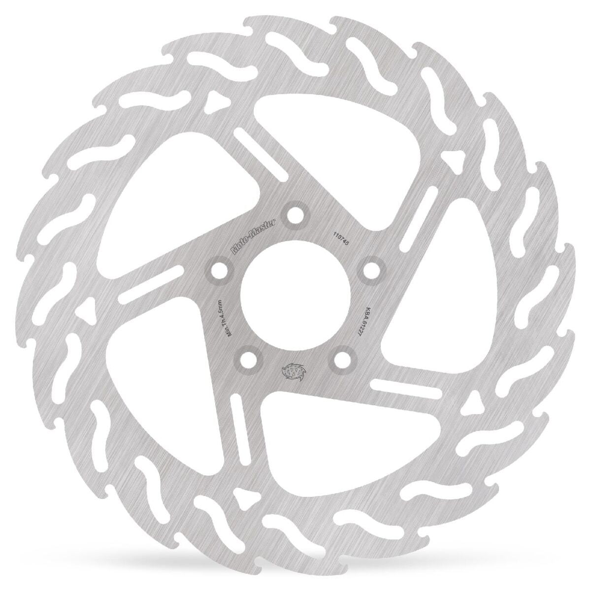 MOTO-MASTER BRAKE ROTOR FIXED FLAME FRONT 110745