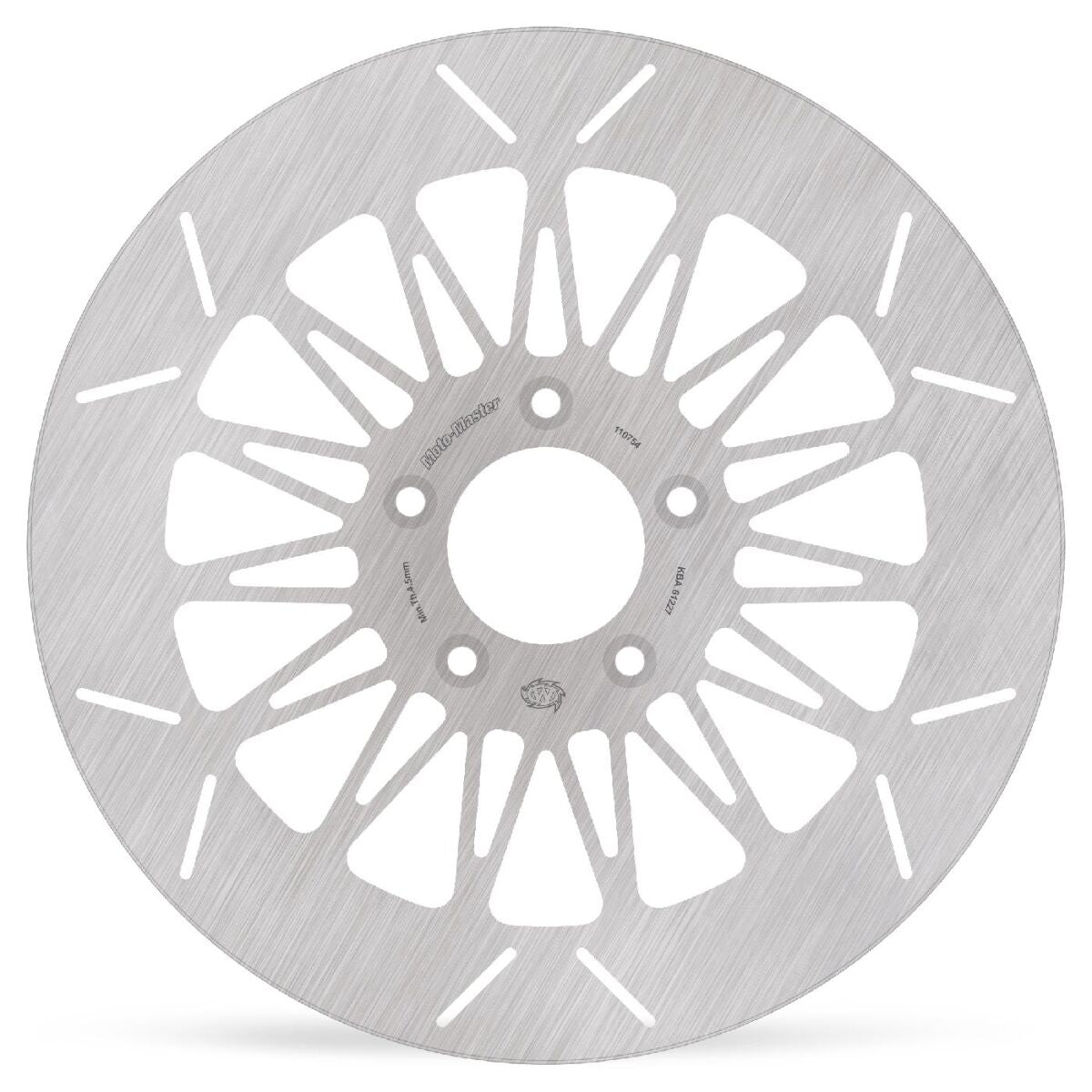 MOTO-MASTER BRAKE ROTOR FIXED ROUND FRONT 110754