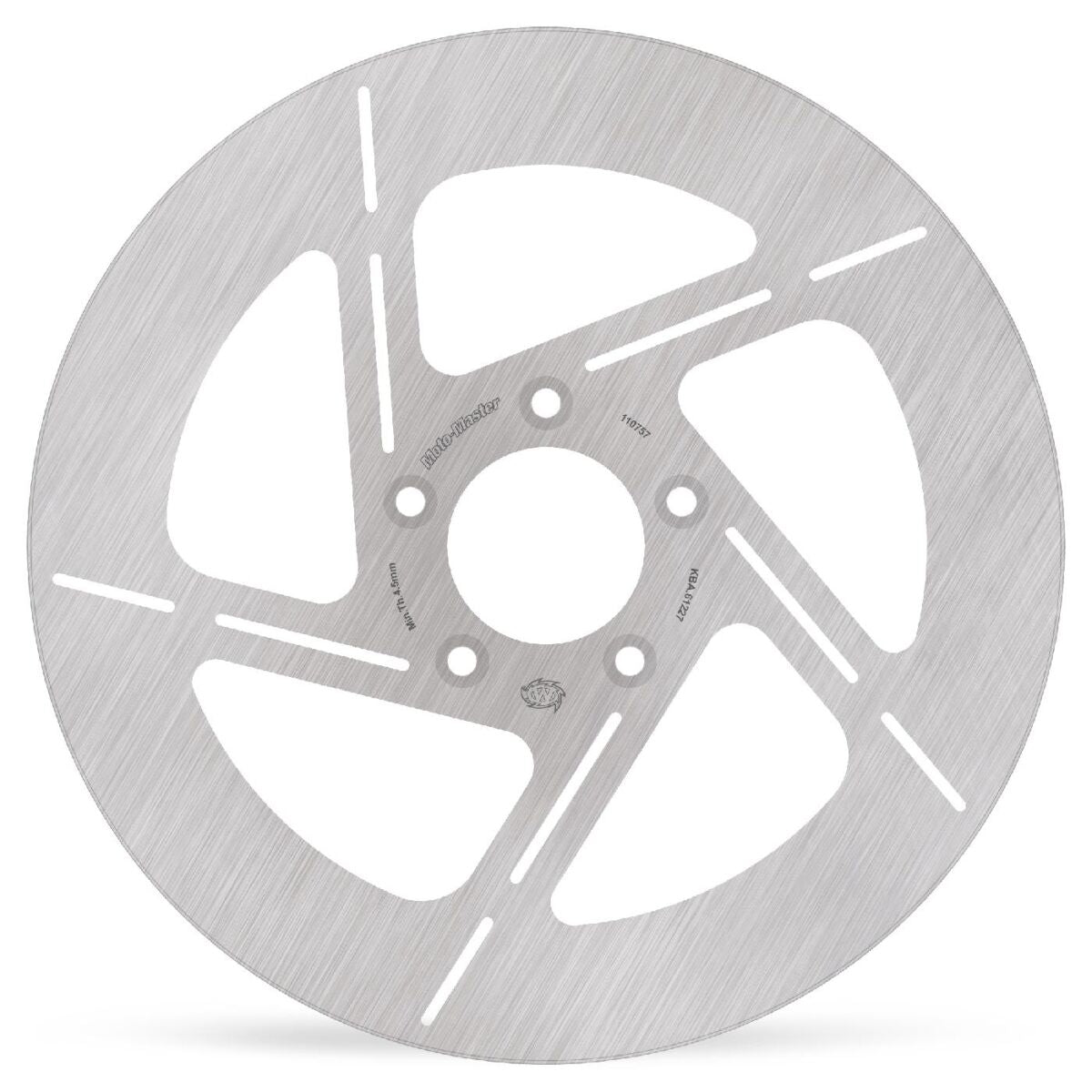 MOTO-MASTER BRAKE ROTOR FIXED ROUND FRONT 110757