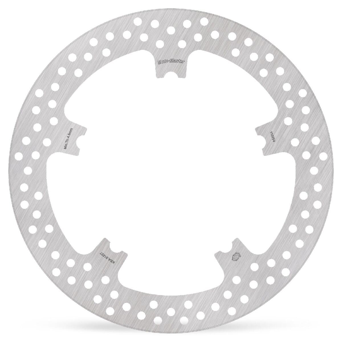 MOTO-MASTER BRAKE ROTOR FIXED ROUND FRONT 110764