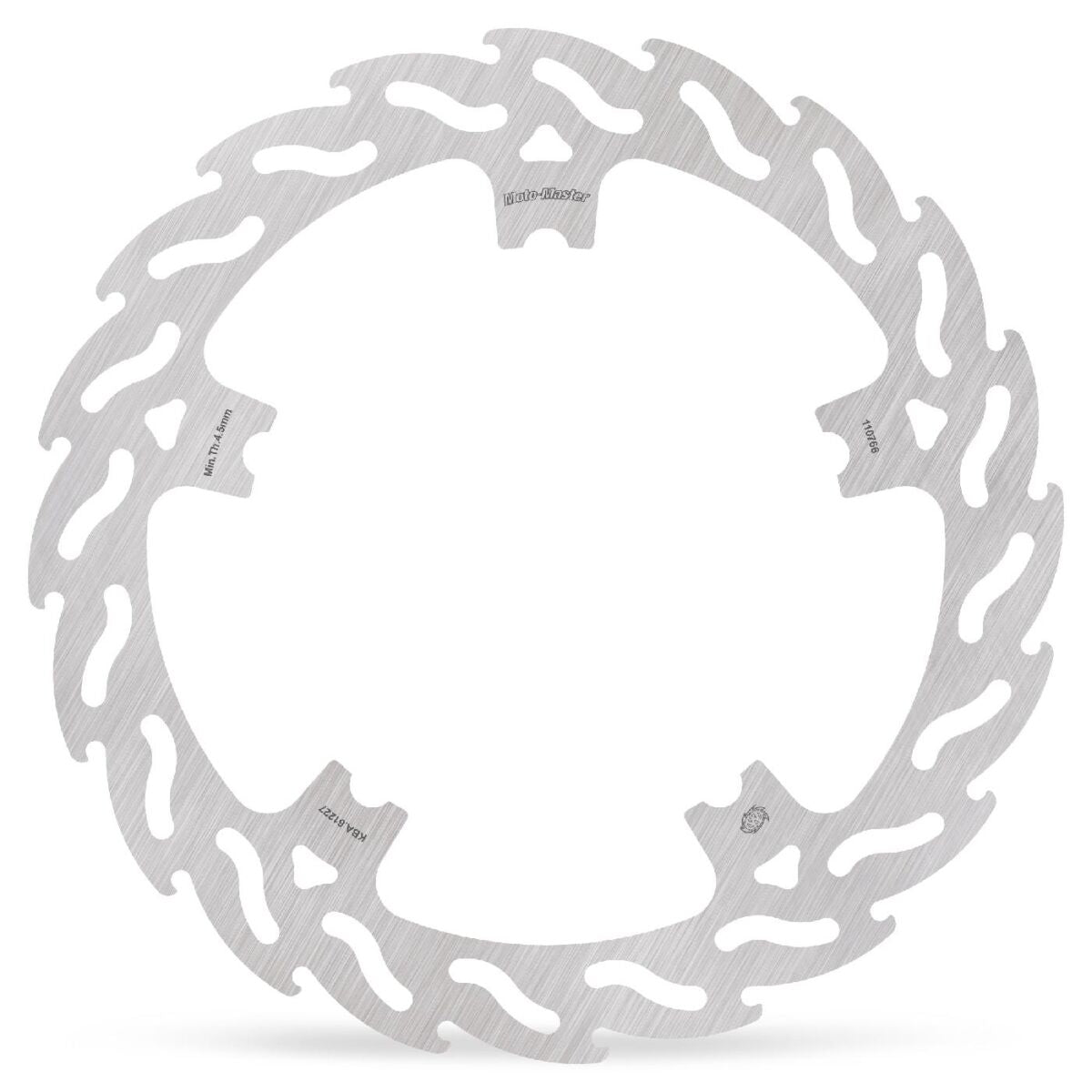 MOTO-MASTER BRAKE ROTOR FIXED FLAME FRONT 110766