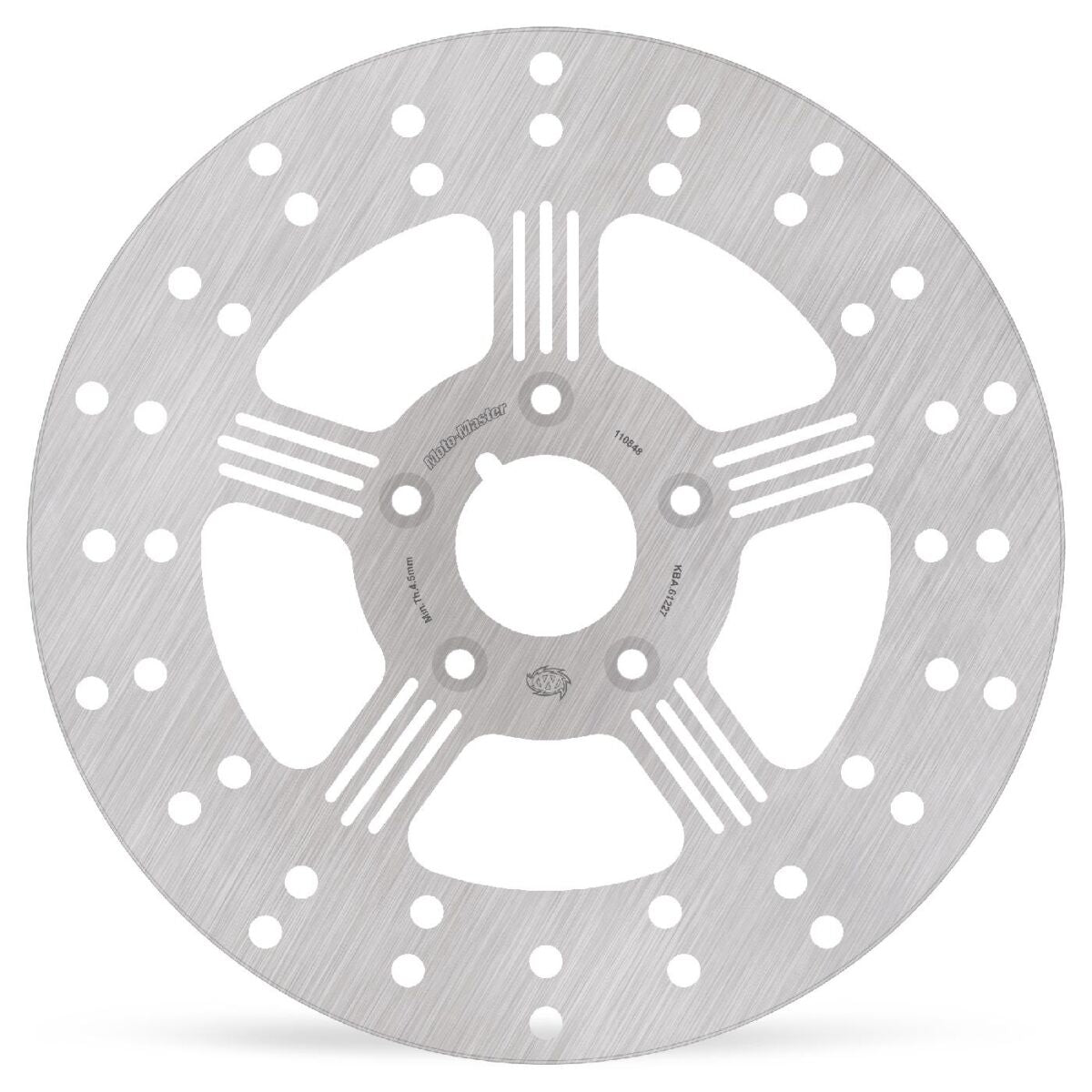 MOTO-MASTER BRAKE ROTOR FIXED ROUND FRONT 110848