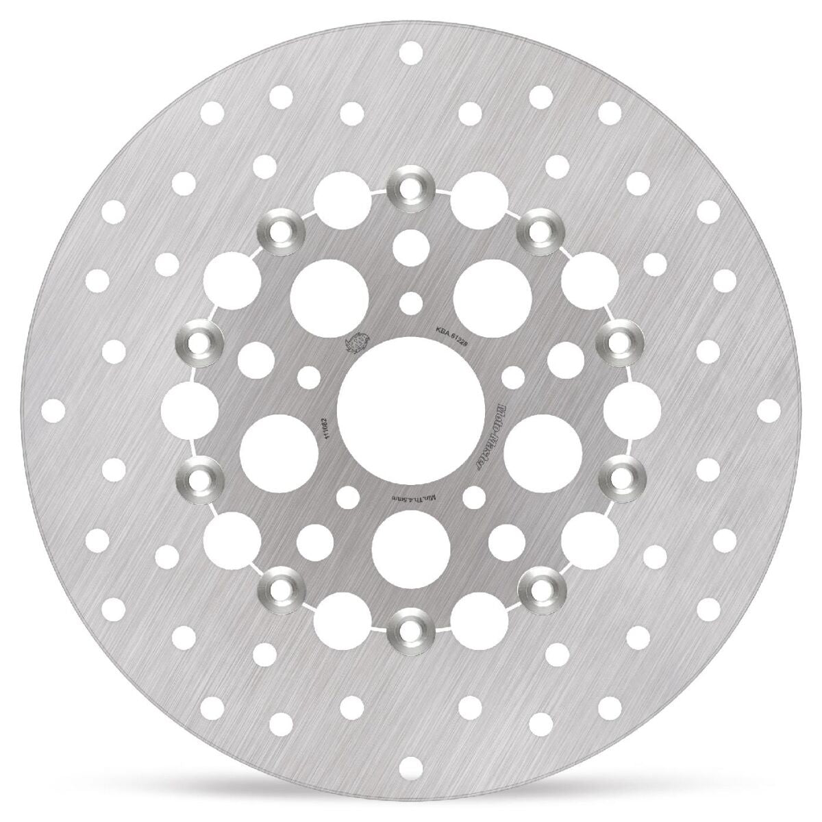 MOTO-MASTER BRAKE ROTOR FLOATING HALO ROUND FRONT 111082