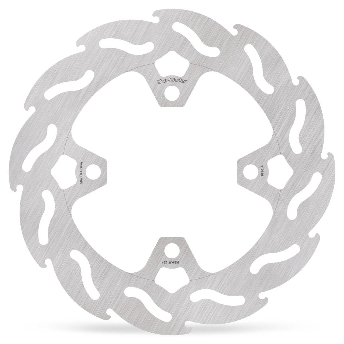 MOTO-MASTER BRAKE ROTOR FIXED FLAME REAR 110850