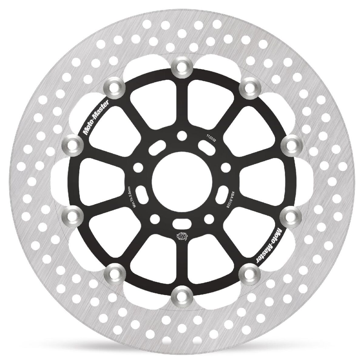 MOTO-MASTER BRAKE ROTOR FLOATING HALO RACING SERIES 112332