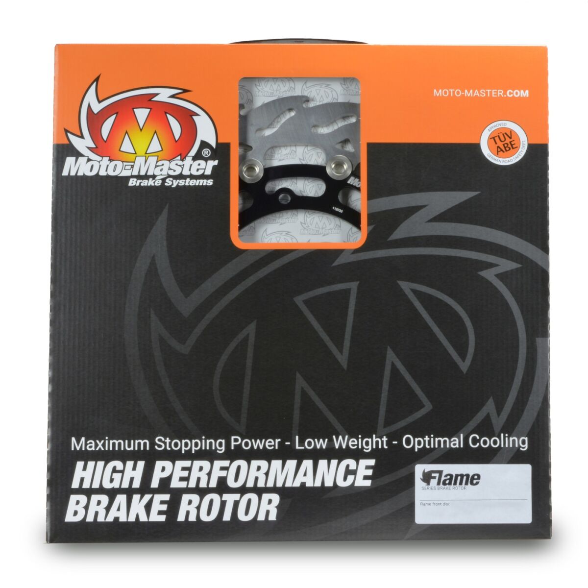 MOTO-MASTER BRAKE ROTOR FLOATING FLAME 112439