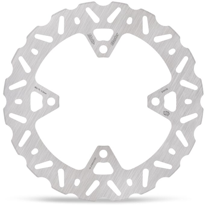 MOTO-MASTER BRAKE DISC NITRO FIXED REAR KA 510118
