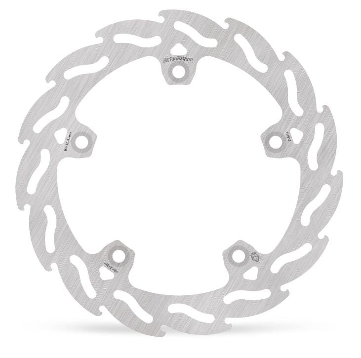 MOTO-MASTER BRAKE DISC FLAME FIXED REAR HA 110915
