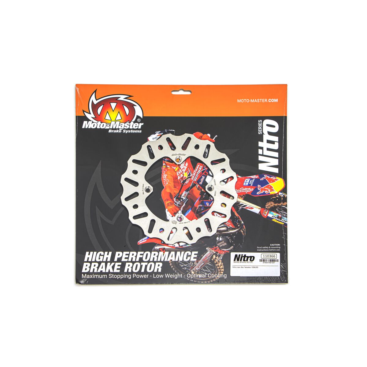 MOTO-MASTER BRAKE ROTOR FIXED NITRO CONTOUR OFFROAD 110366