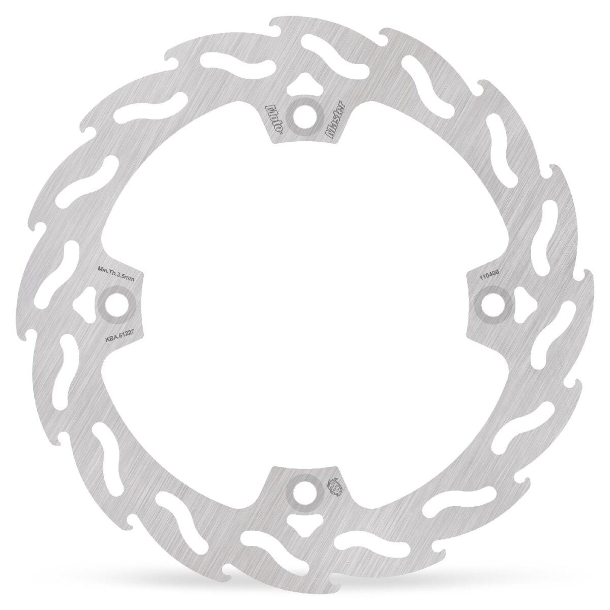 MOTO-MASTER BRAKE DISC FLAME FRONT RIGHT 110400