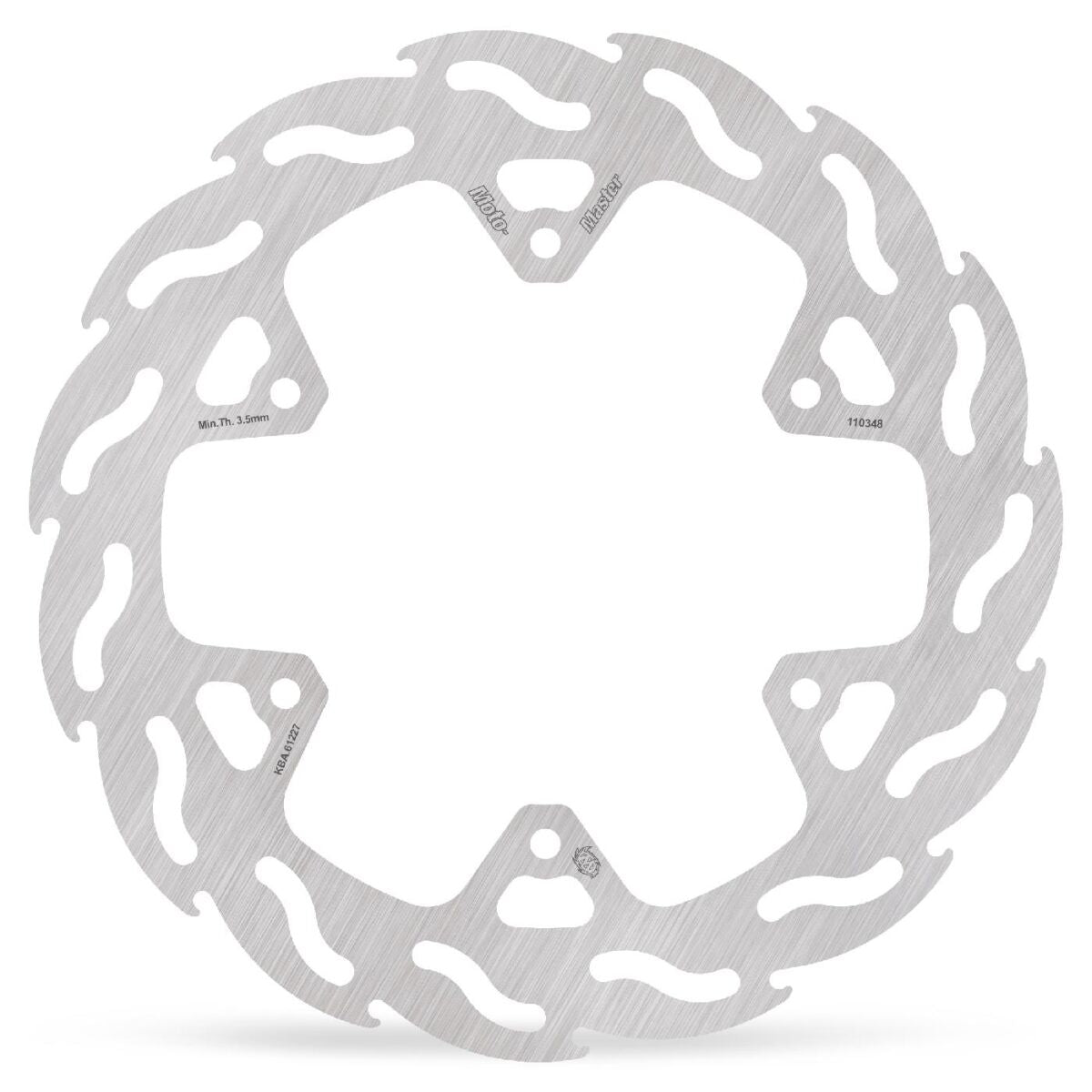 MOTO-MASTER BRAKE ROTOR FIXED FLAME 110348