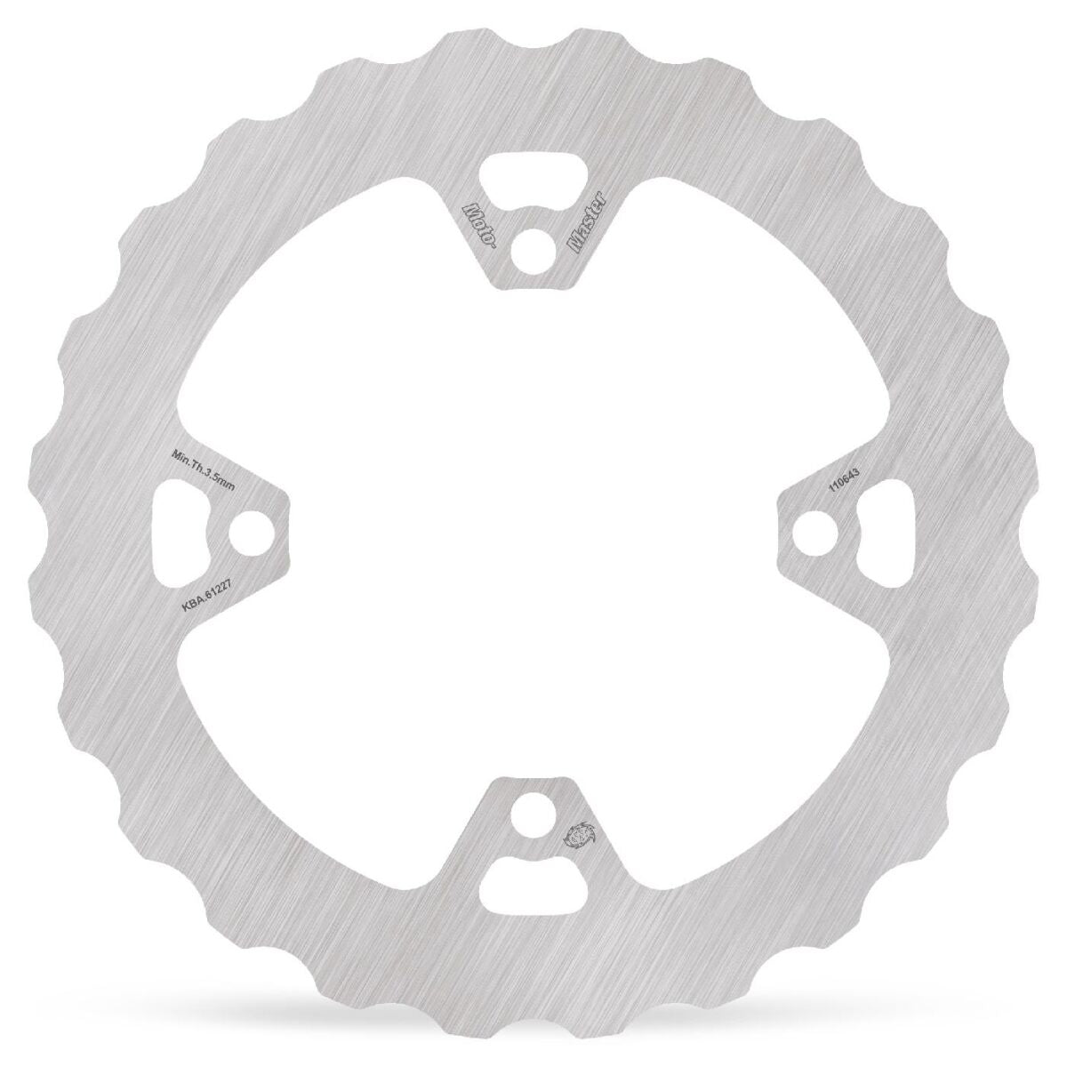 MOTO-MASTER BRAKE ROTOR FIXED NITRO CONTOUR 110643