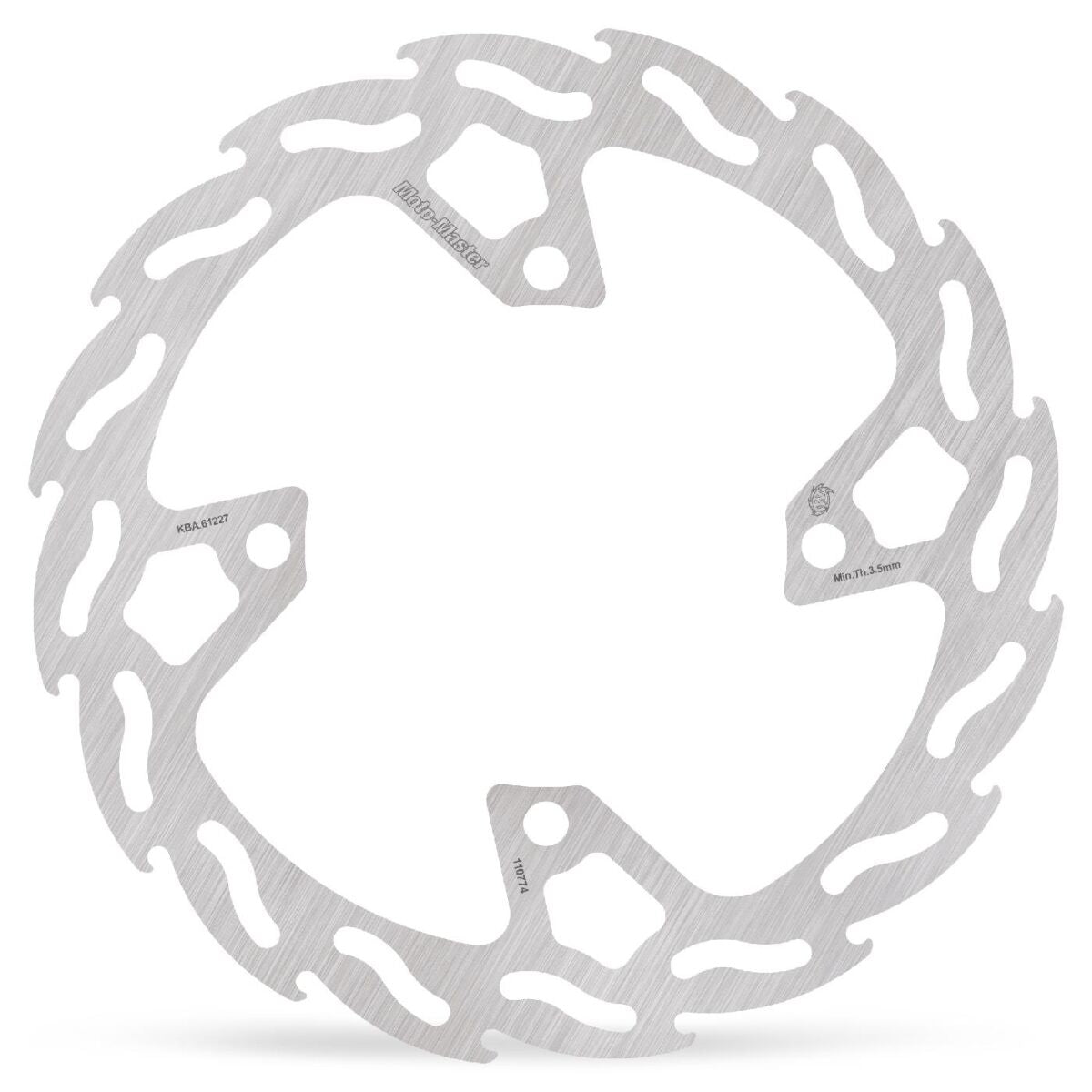 MOTO-MASTER BRAKE ROTOR FIXED FLAME 110774