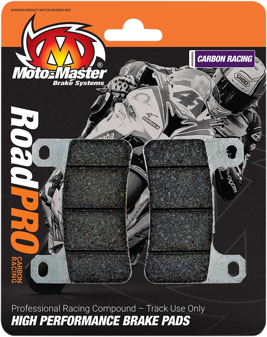 MOTO-MASTER BRAKE PAD ROADPRO CARBON RACING 406306