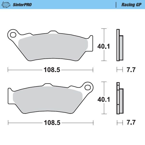 MOTO-MASTER BRAKE PAD SINTER PRO MX/OFFROAD 93112