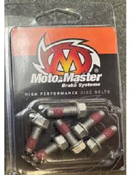 MOTO-MASTER ROTOR BOLTS M6X22 HEX/TRX 12003