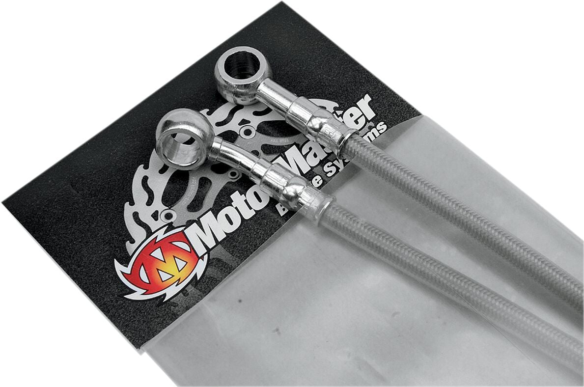 MOTO-MASTER BRAKE LINE WITH HEADLIGHT USE ONLY WITH MOTO-MASTER RADIAL MASTER CYLINDER OEM LENGTH 212005