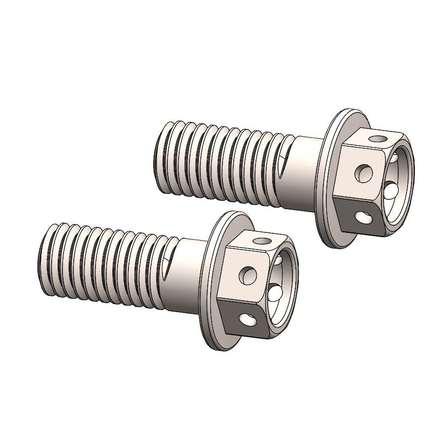 MOTO-MASTER BOLT SET ADAPTER RACE DRILLED 213112