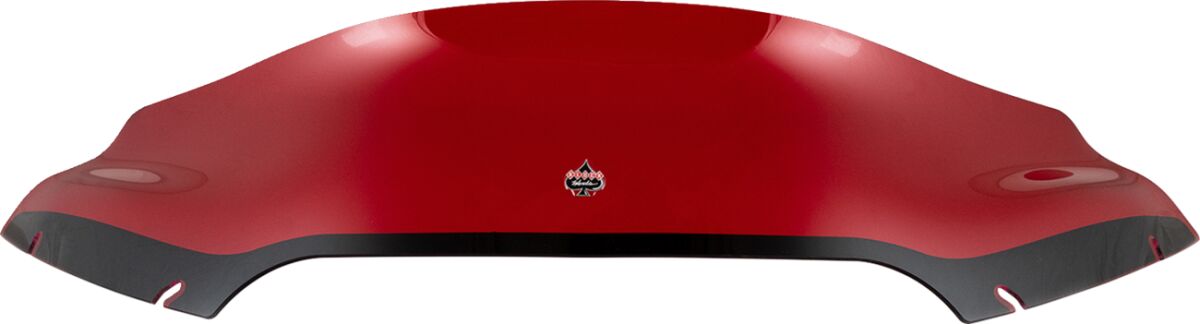 KLOCK WERKS WINDSHIELD FLARE FLTR 6" SPORT RED KWW-01-0663