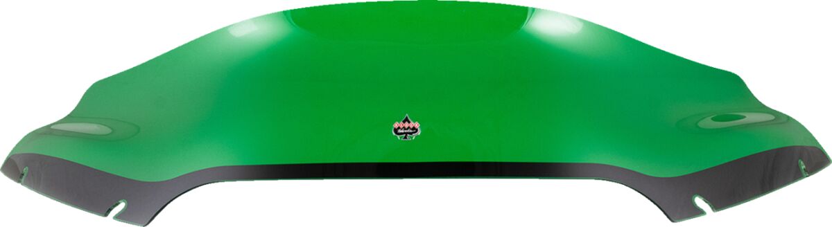 KLOCK WERKS WINDSHIELD FLARE FLTR 6" SPORT GREEN KWW-01-0664