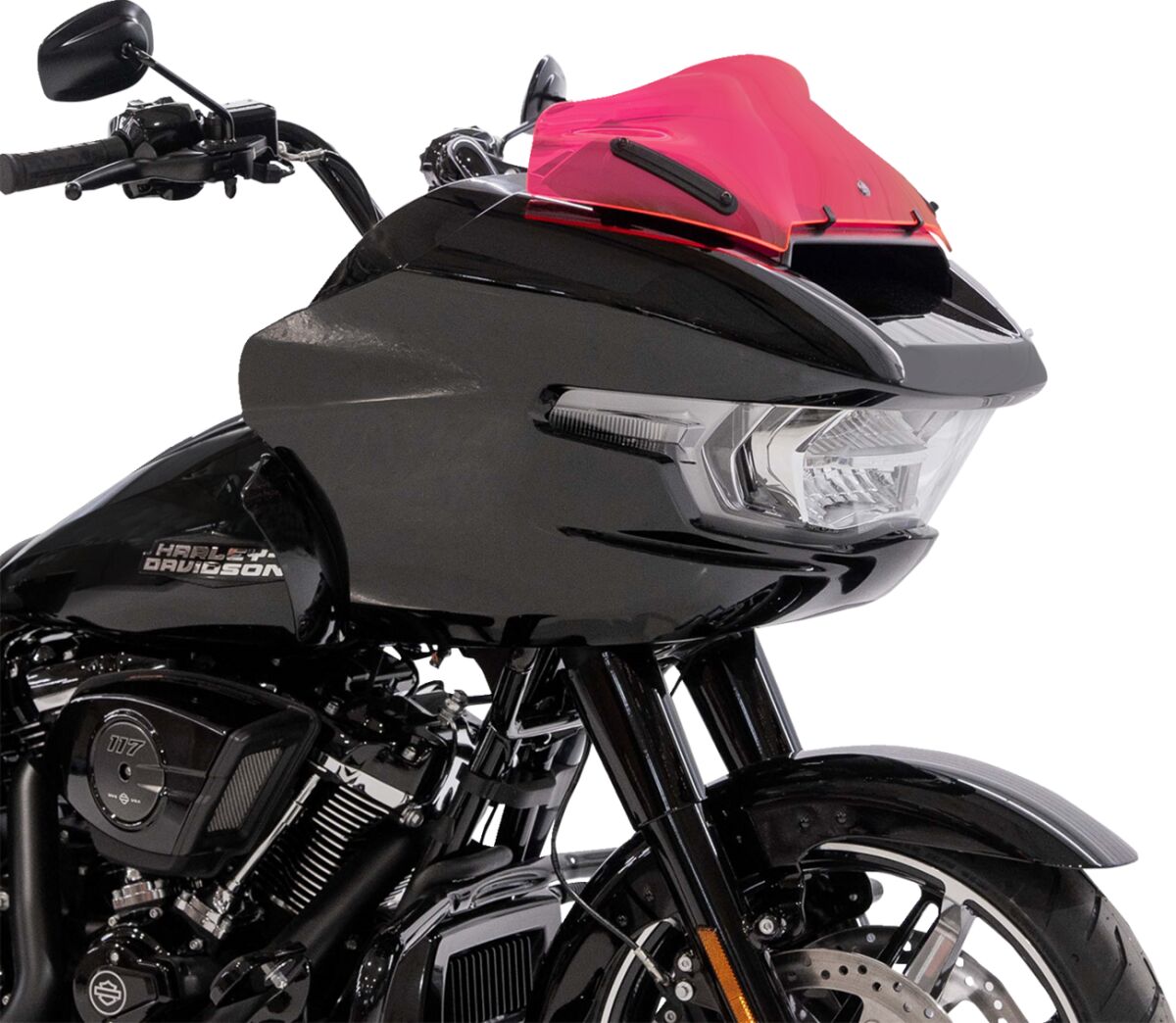 KLOCK WERKS WINDSHIELD FLARE 8" SPORT 23-24 FLTR PINK ICE KWW-01-0750
