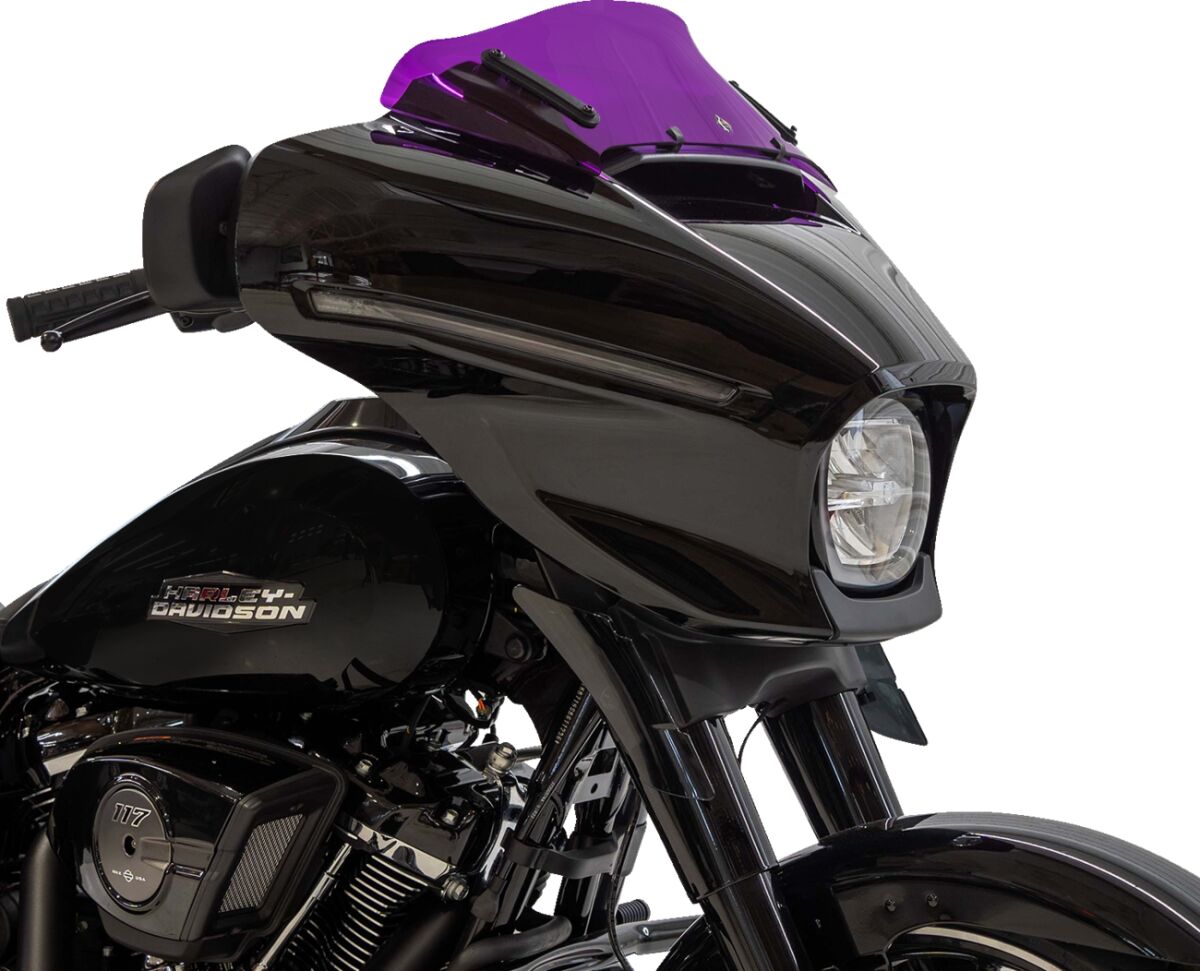 KLOCK WERKS WINDSHIELD FLARE FLH 2023+ 6.5" PURPLE KWW-01-0746