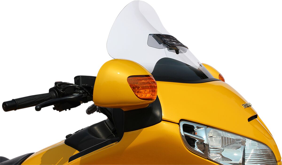KLOCK WERKS WINDSHIELD FLARE SHORT VENTED HONDA GOLD WING CLEAR KWW-06-0258