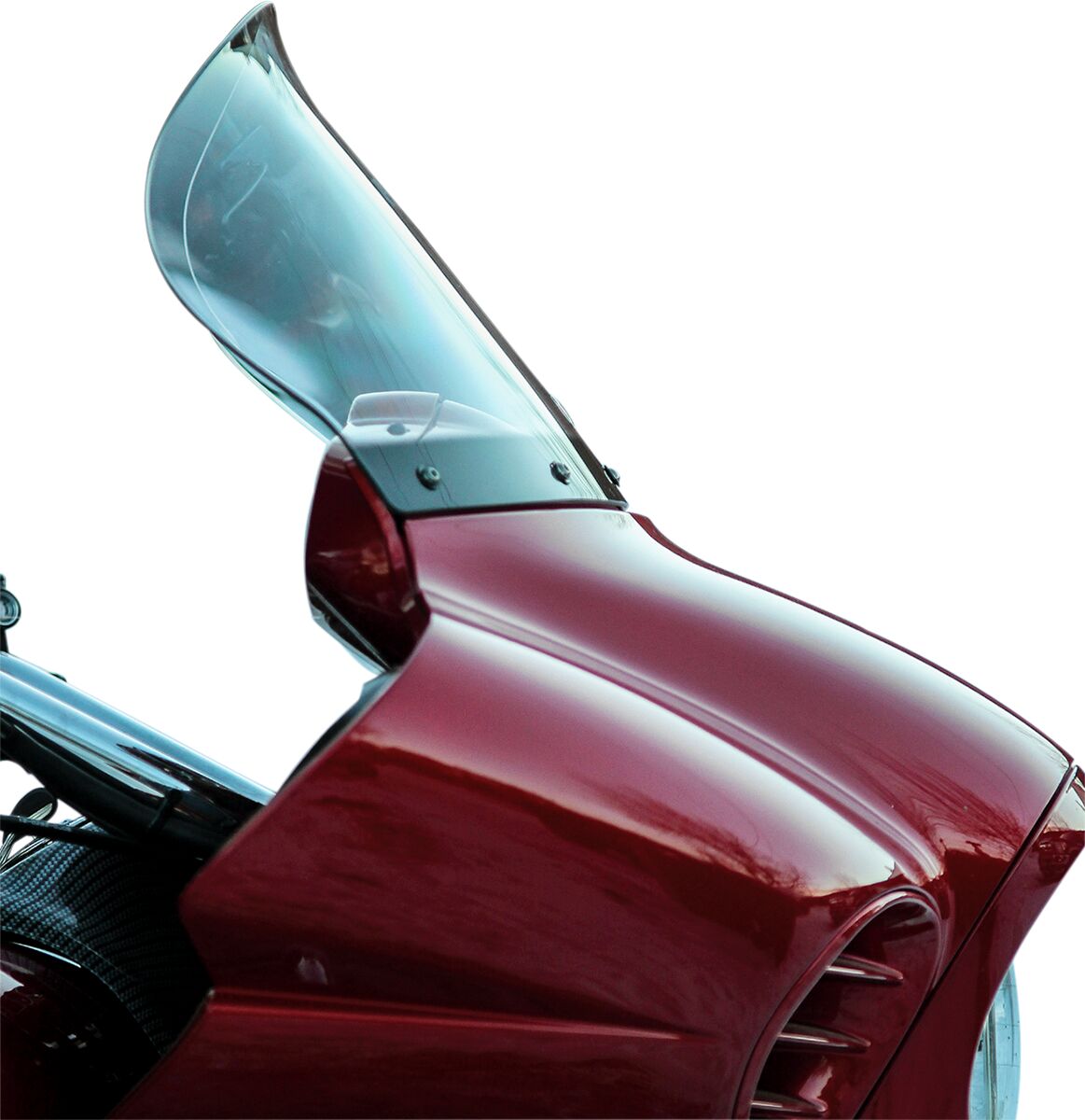 KLOCK WERKS WINDSHIELD FLARE 12" KAWASAKI CLEAR KWW-06-0046