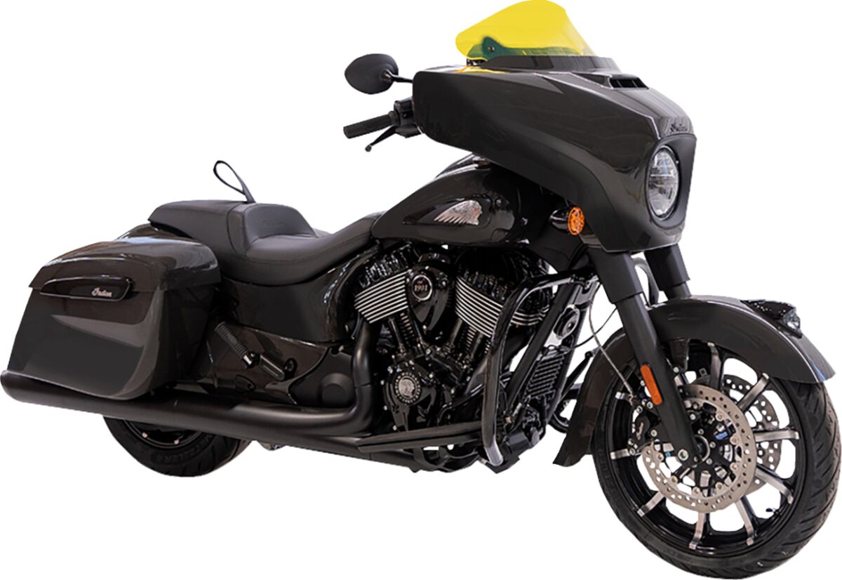 KLOCK WERKS WINDSHIELD FLARE 10" KOLOR YELLOW ICE KWW-04-0633