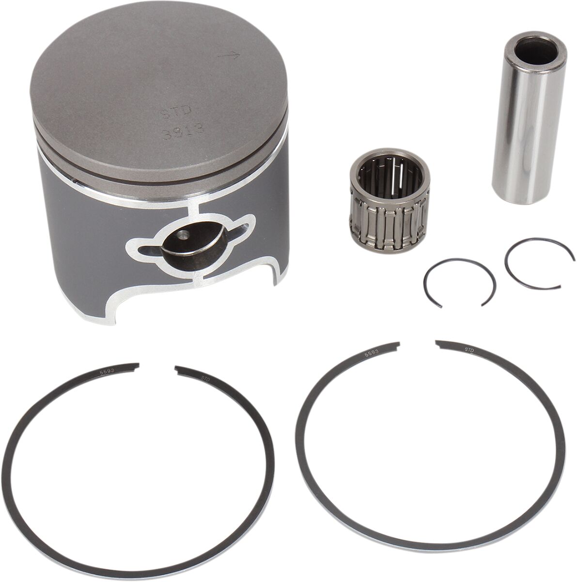 PROX PISTON KIT HYPEREUTECTIC ALLOY 75.40MM STANDARD 01.5593.000