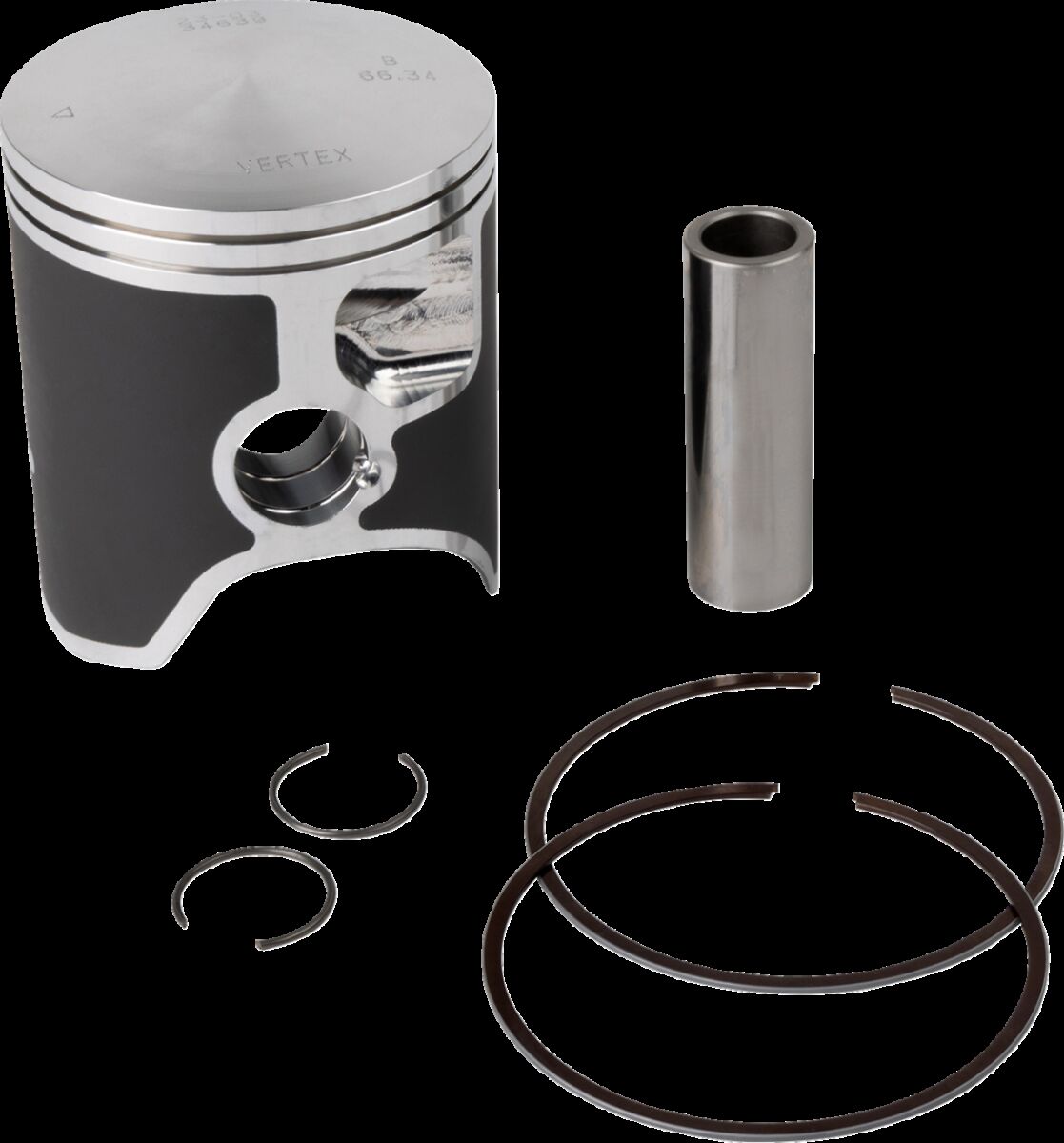 VERTEX PISTON KIT EC250 02-19 66.34 B 23249B