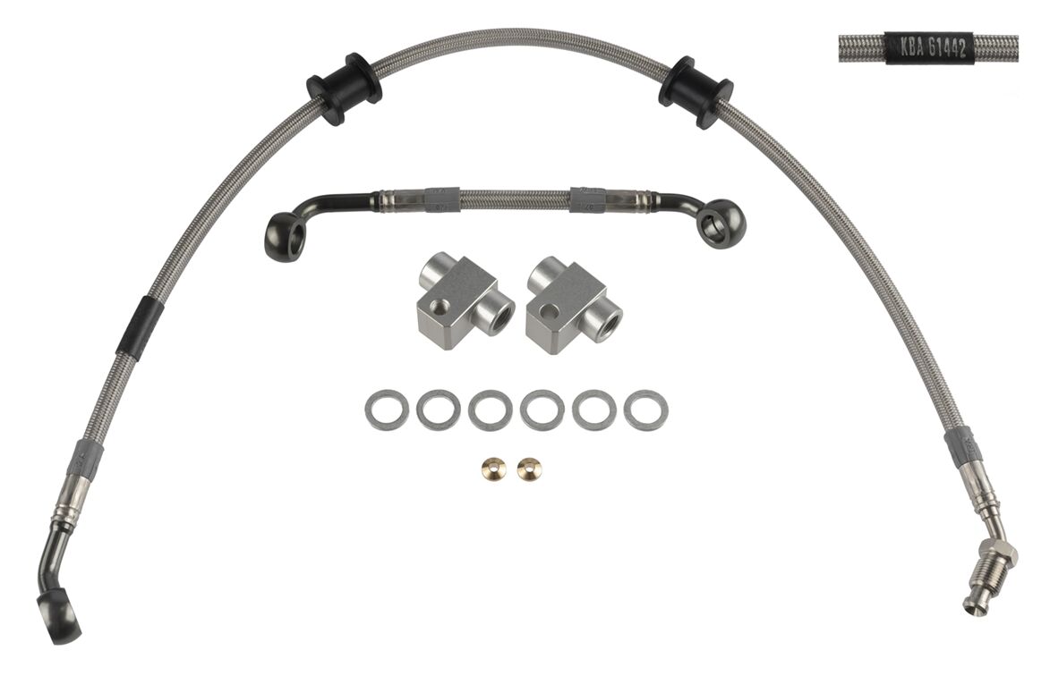 TRW BRAKE LINE KIT STEEL BRAIDED MCH1085H2