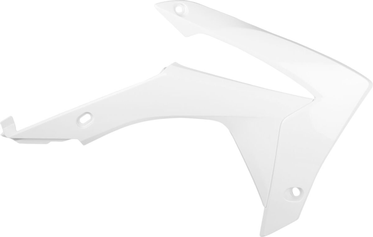 POLISPORT RADIATOR COVER CRF250 14-17/450 13-16 WHITE 8417100002