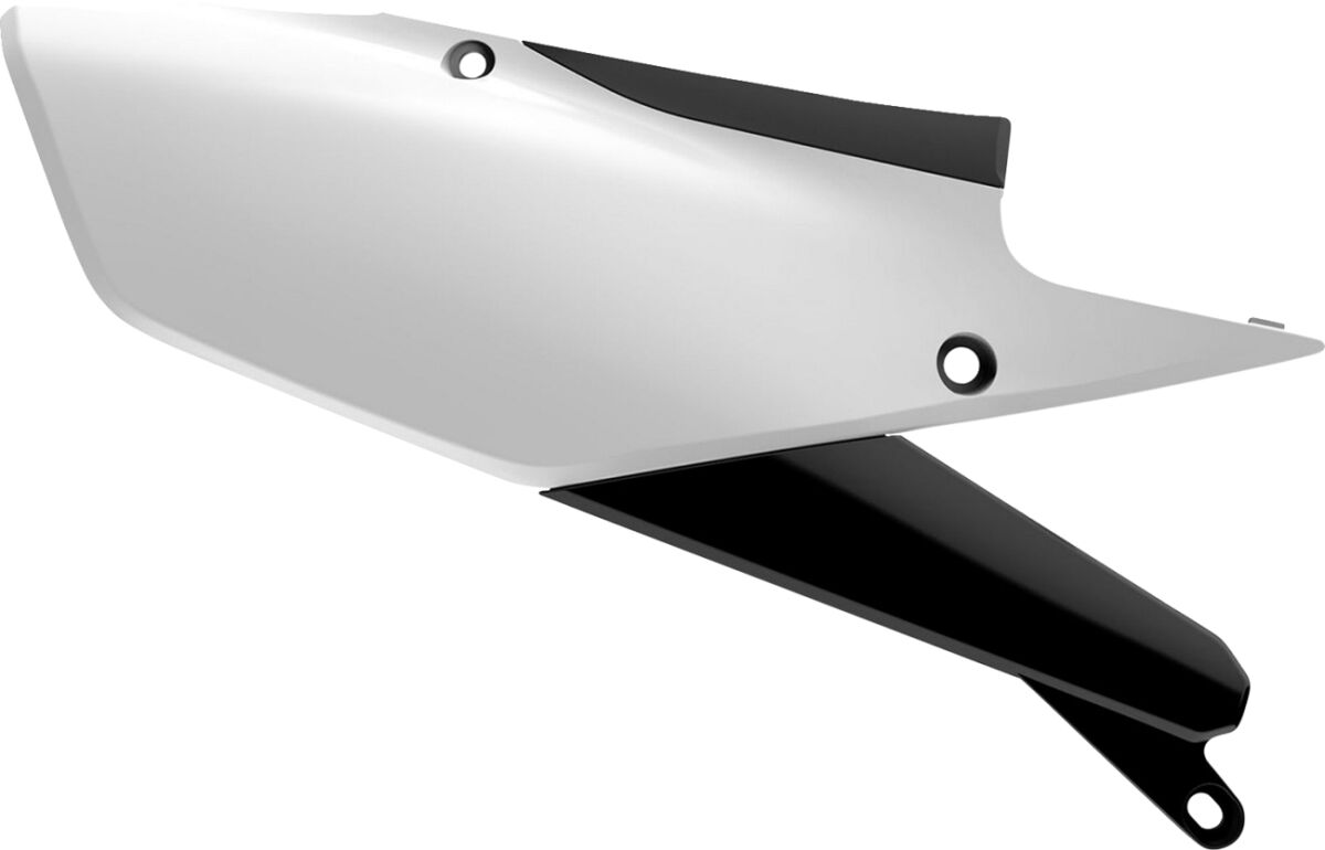 POLISPORT REAR FENDER WITH SIDE PANELS WHITE 8419900002