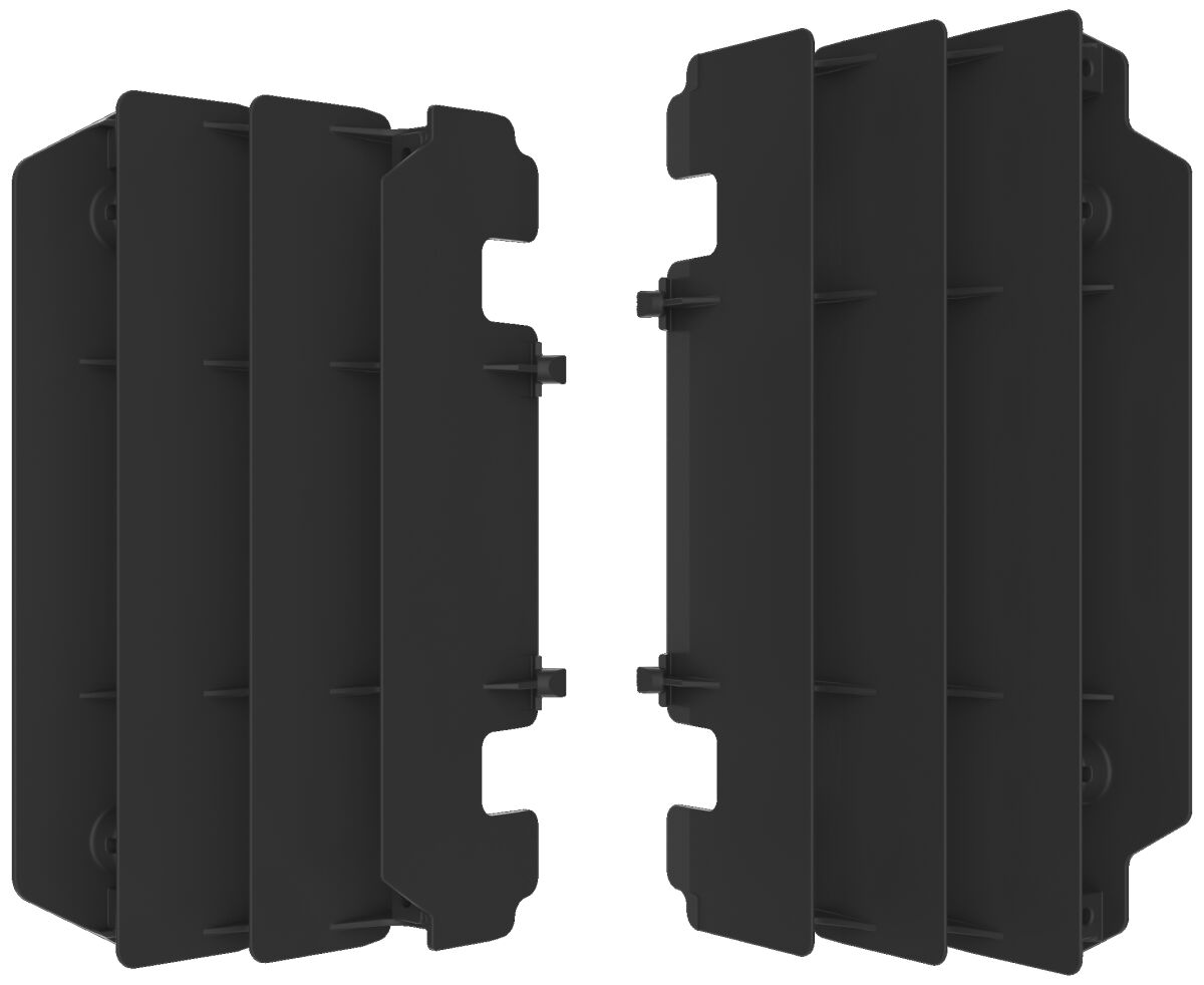 POLISPORT RAD LOUVERS KX125/250 BK 8472400001