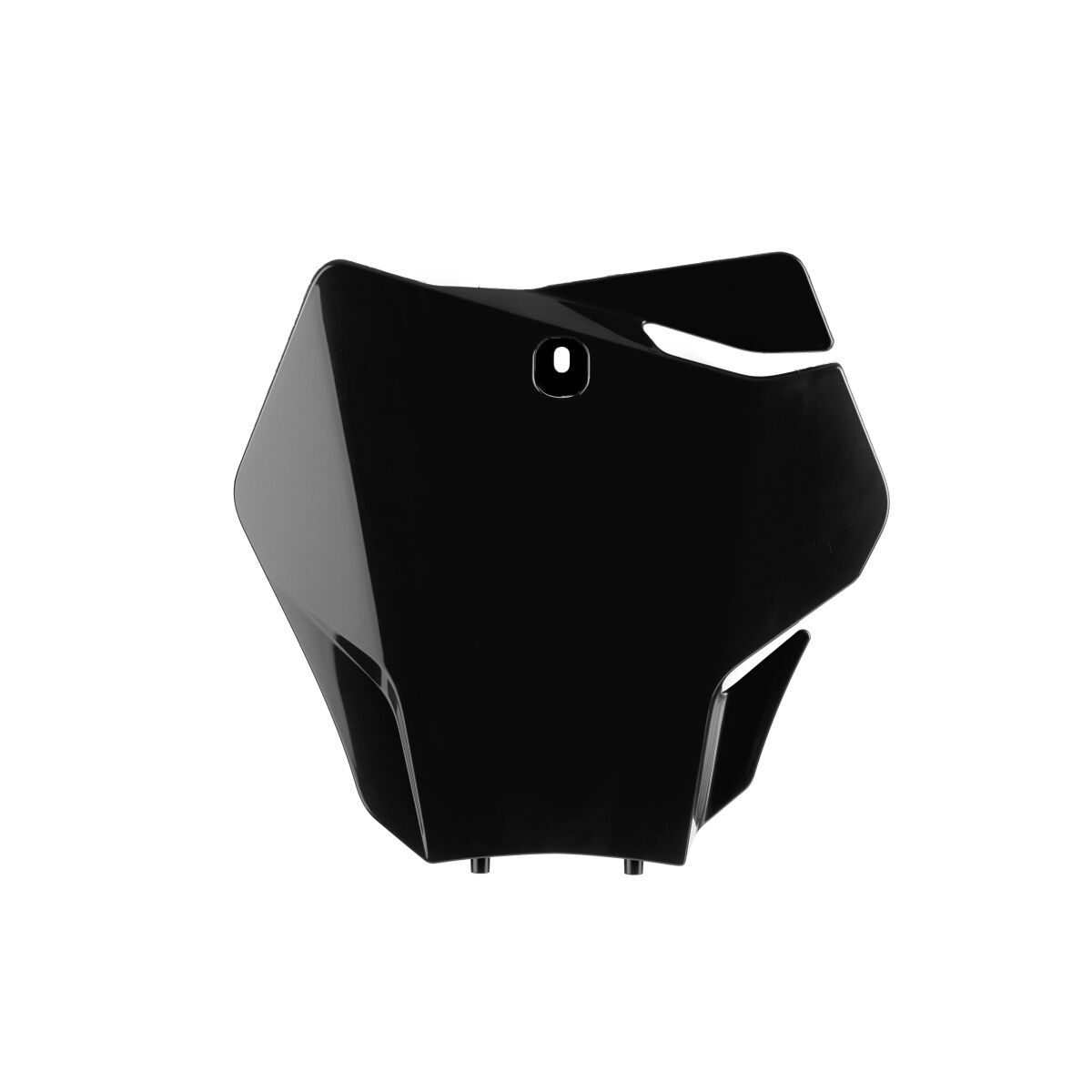 POLISPORT FRONT NUMBER PLATE GASGAS 21- Black 8668100005
